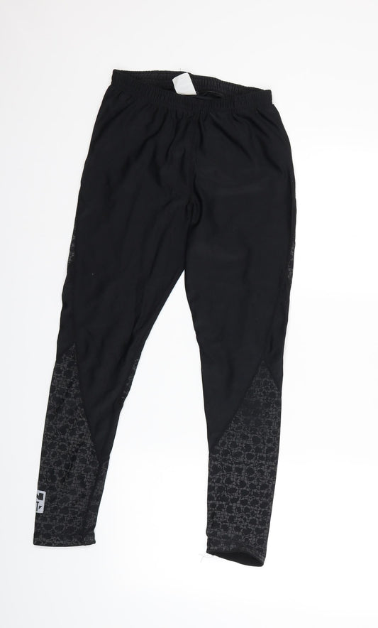 Preworn Womens Black Snow Pants Trousers Size L L25 in