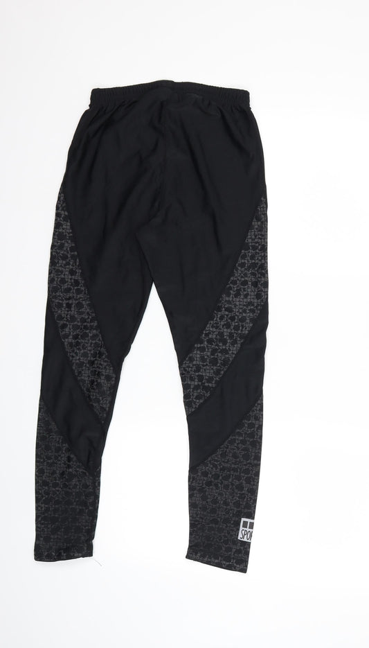 Preworn Womens Black Snow Pants Trousers Size L L25 in