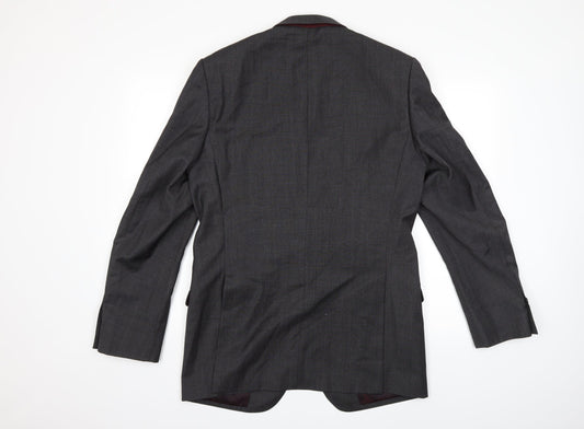 Marks and Spencer Mens Grey Jacket Suit Jacket Size 40