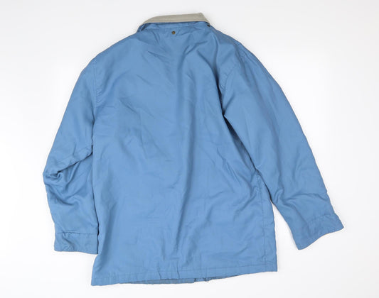 Damart Mens Blue Jacket Coat Size S