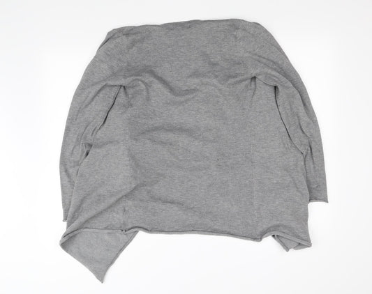 nicle Womens Grey Cardigan Jumper Size M