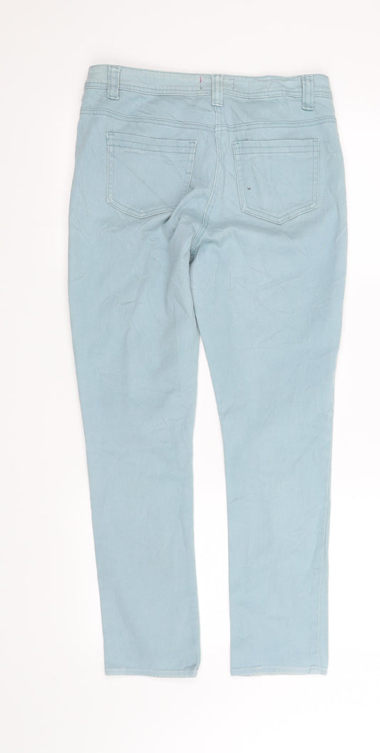 skinny Womens Blue Skinny Jeans Size 10 L29 in