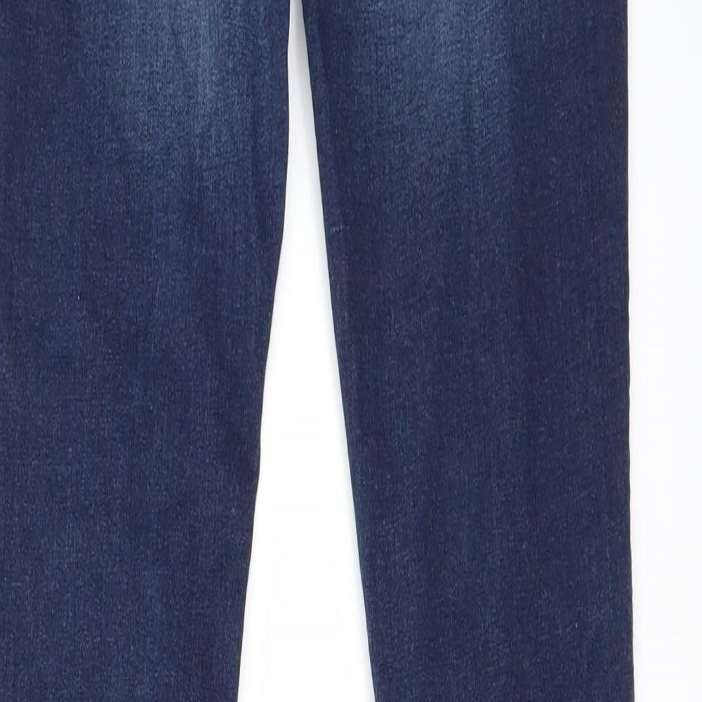Preworn Womens Blue Skinny Jeans Size 24 in L30 in