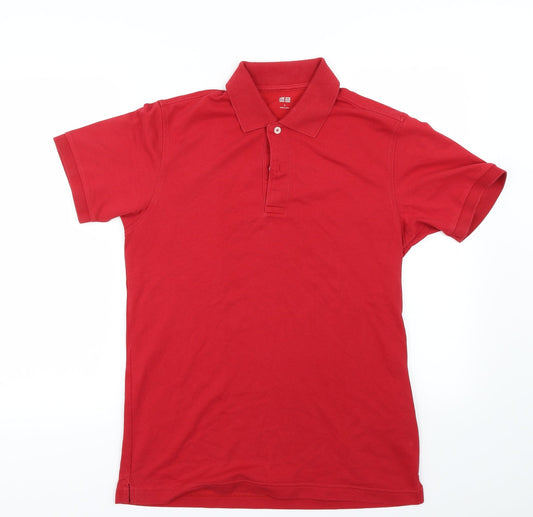 Preworn Mens Red Polo Size S