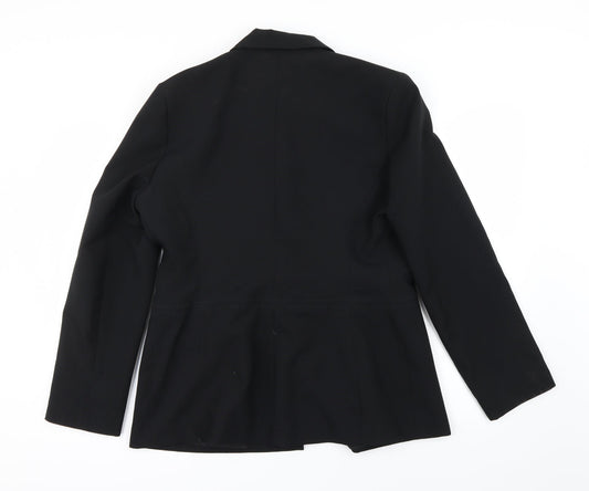 New Look Womens Black Jacket Blazer Size 16