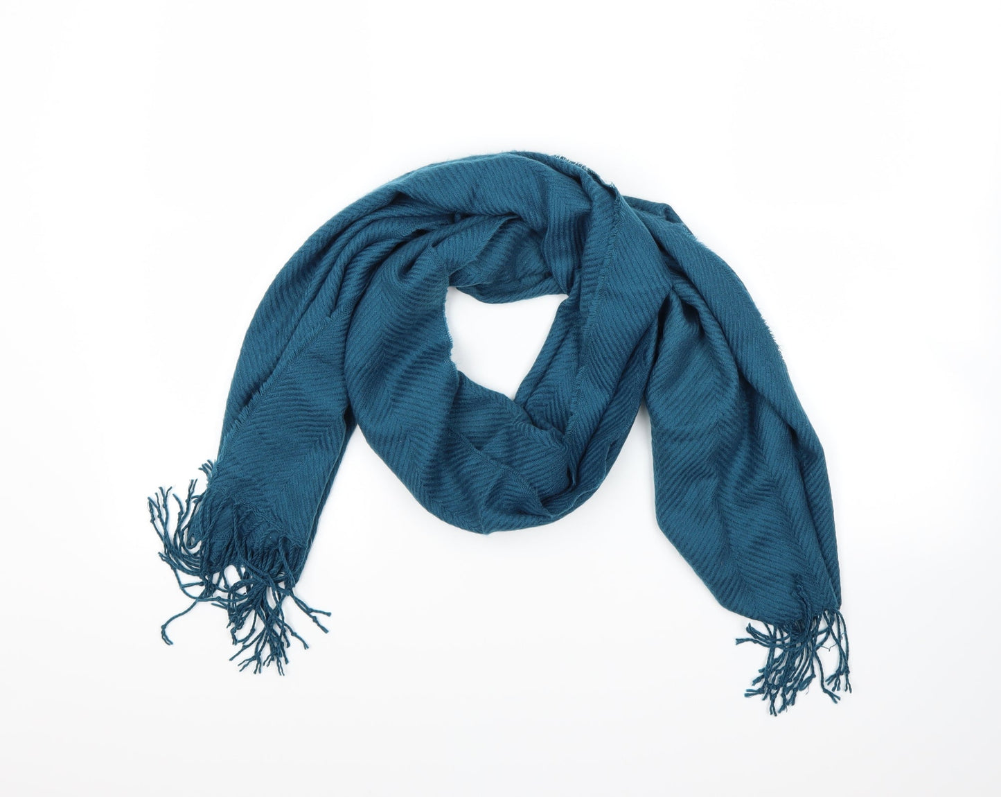 Preworn Womens Green Scarf