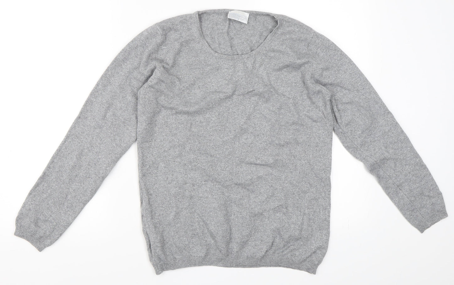 Cotswold Womens Silver   Pullover Jumper Size S