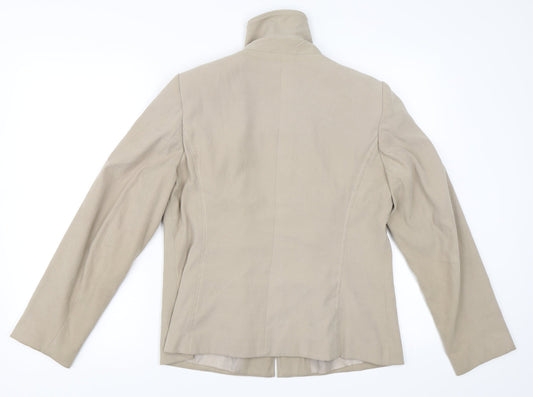 BM Womens Beige Jacket Size 12