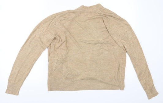 Marks and Spencer Womens Beige Cardigan Jumper Size M