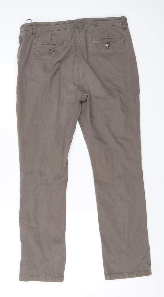 NEXT Mens Green Trousers Size 16 L27 in