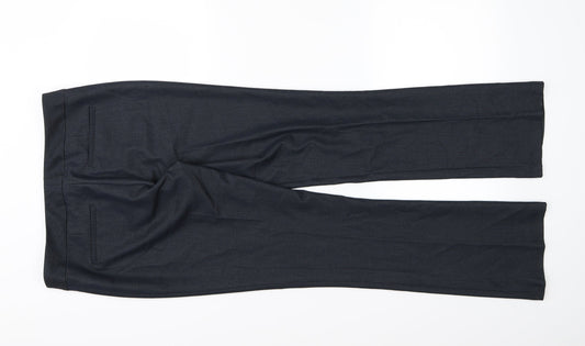 Tahari Womens Blue Trousers Size 8 L30 in