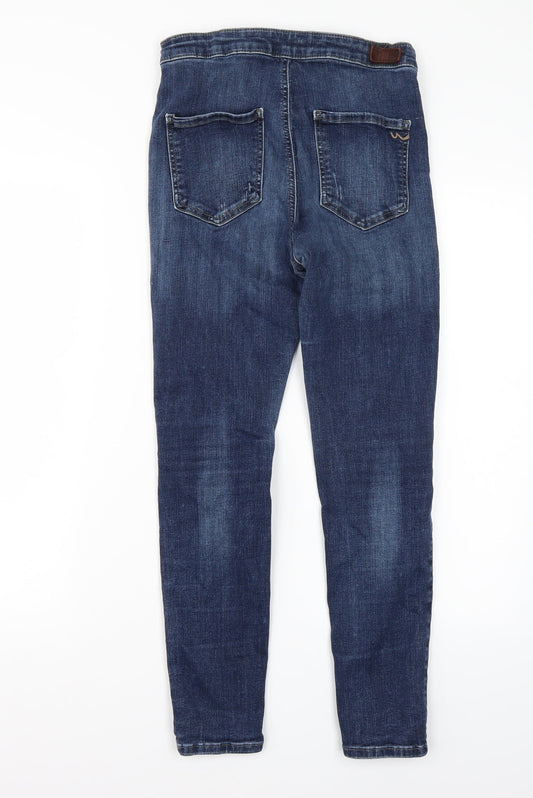 LB Womens Blue Cropped Jeans Size 30 L25 in