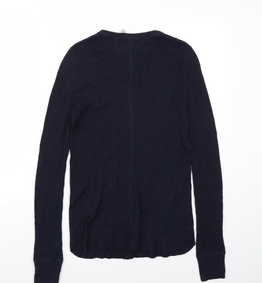Soyer Mens Blue Pullover Jumper Size S