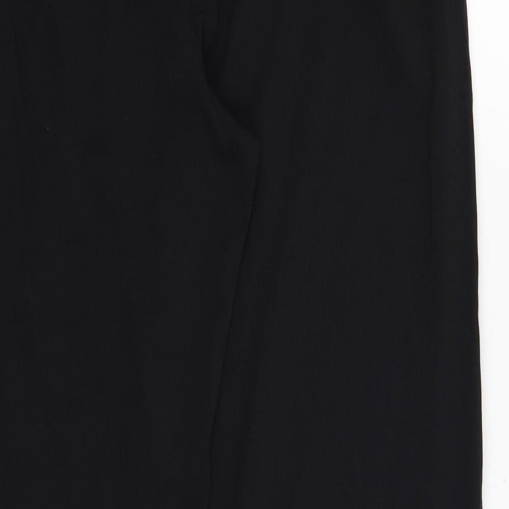 Atmosphere Womens Black Trousers Size 14 L31 in