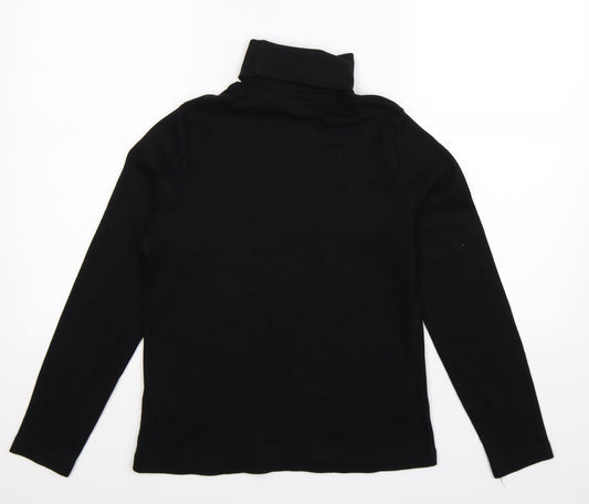 BHS Womens Black Pullover Sweatshirt Size 14