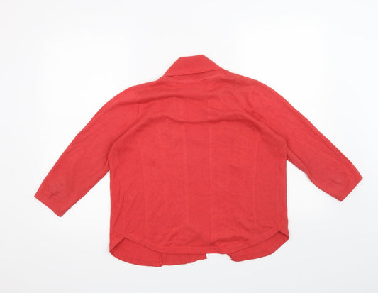 BHS Womens Pink Cardigan Jumper Size 10