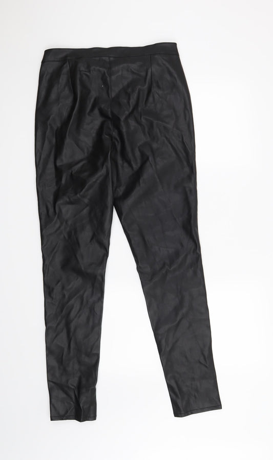 R Edition Womens Black Skinny Jeans Size 14 L29 in