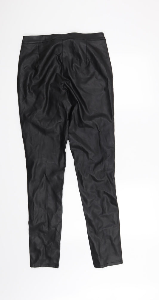 R Essentiel Womens Black Skinny Jeans Size 12 L29 in