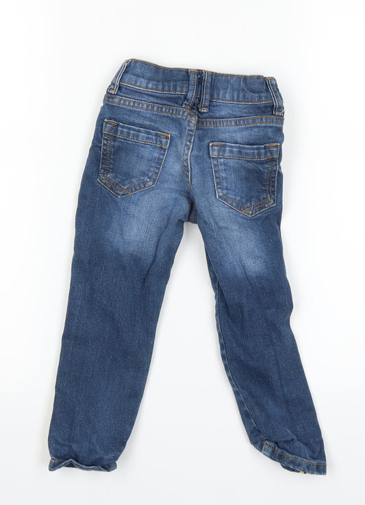Mothercare Boys Blue Straight Jeans Size 2 Years