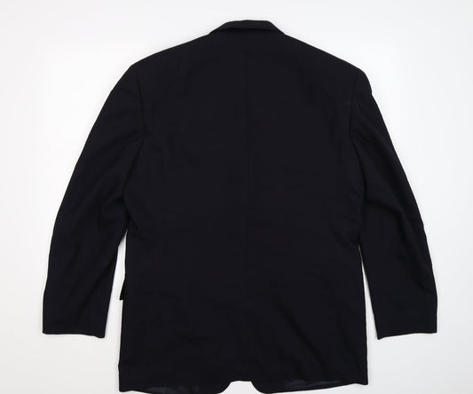 Auston Reed Mens Blue Jacket Suit Jacket Size 42