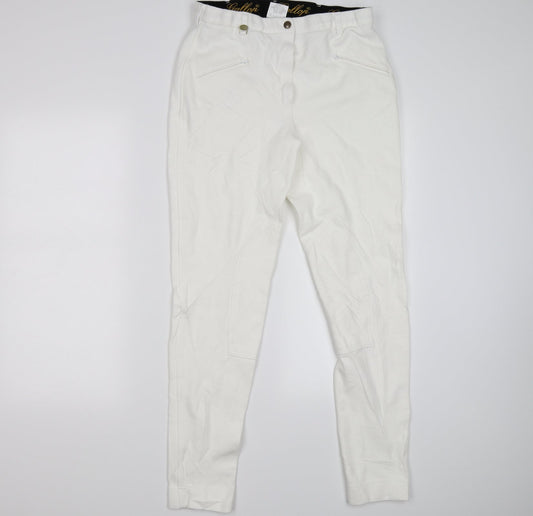Gallop Womens White Jegging Leggings Size L L30 in - Jodhpurs