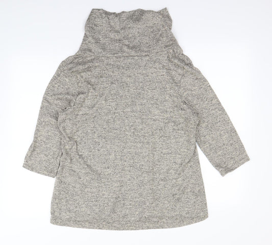 Tru Collection Womens Grey Pullover Jumper Size 18