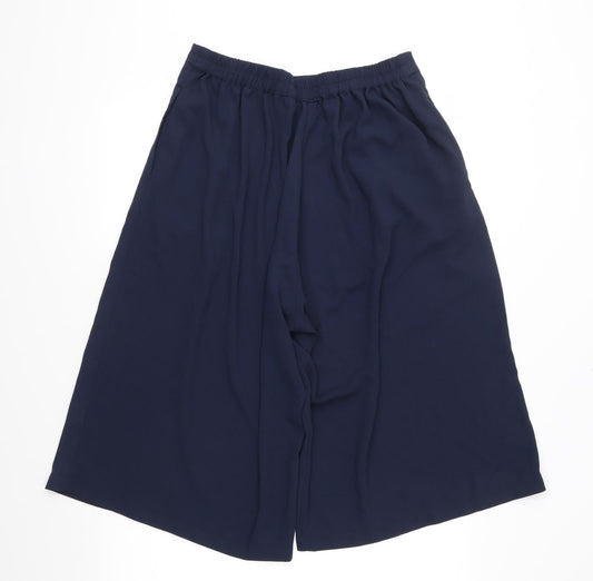Springfield Womens Blue Cropped Trousers Size 42