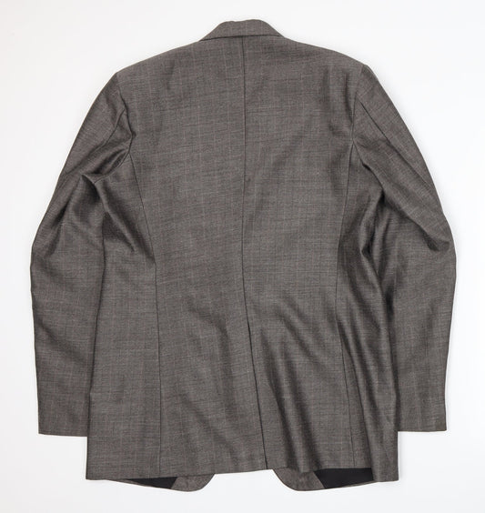 Fitwell Tailors Mens Brown Jacket Suit Jacket Size L