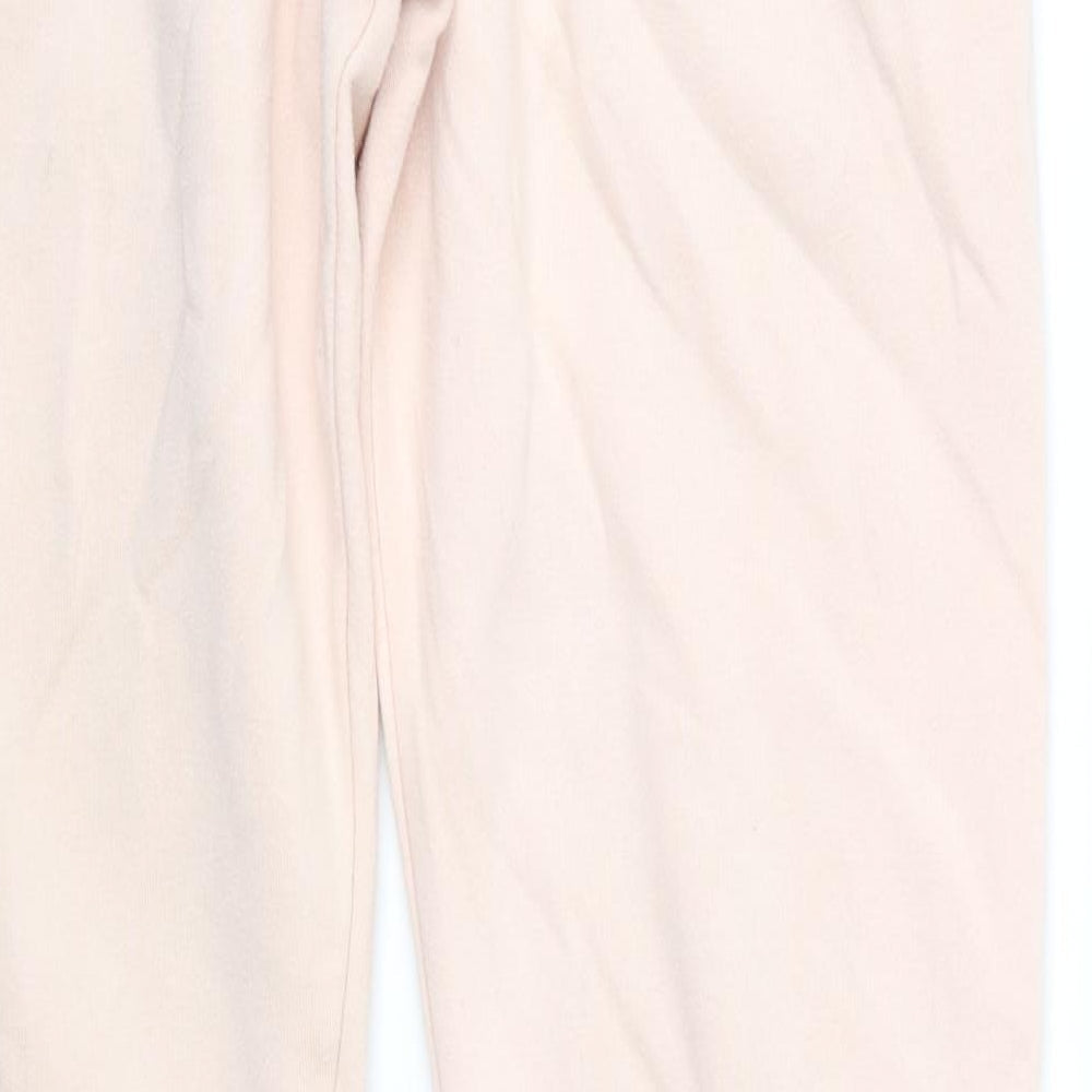 ellesse Womens Pink Jersey Jogger Trousers Size 30 in L27 in