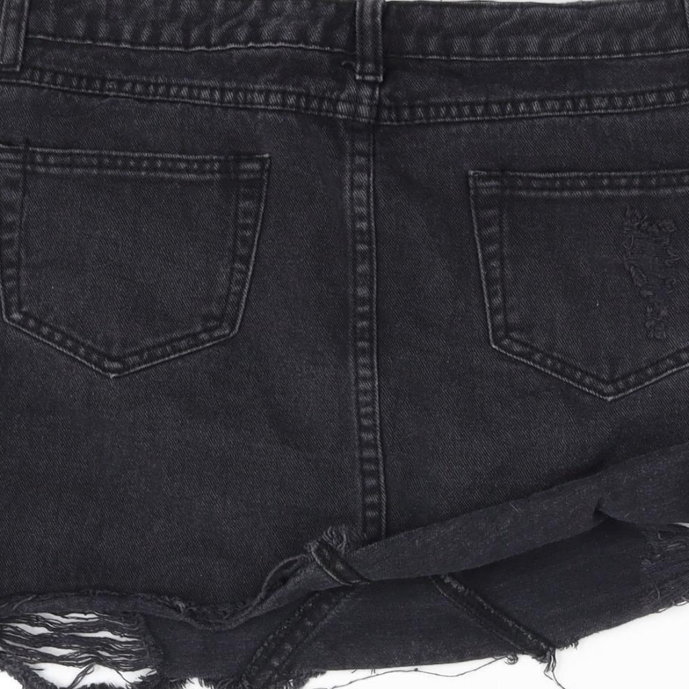 In the Style Womens Black Mini Skirt Size 10