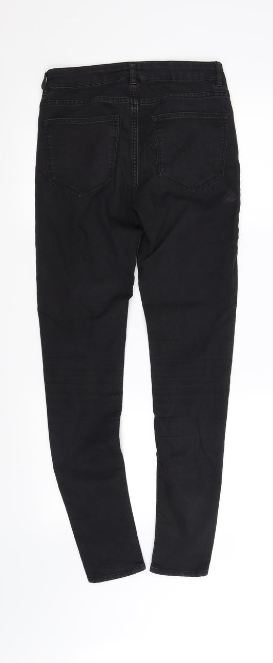 Divided Womens Black Skinny Jeans Size 8 L31 in