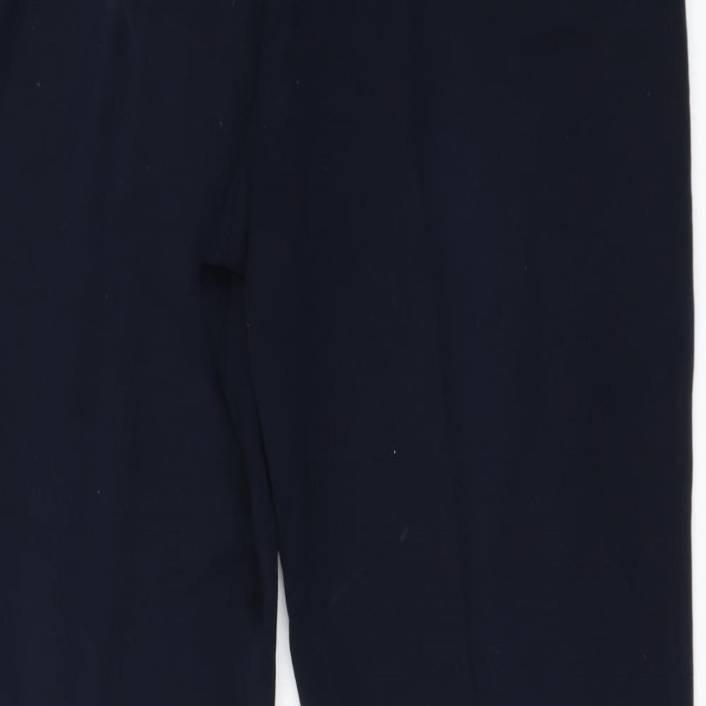 Marks and Spencer Womens Blue Trousers Size 14 L24 in