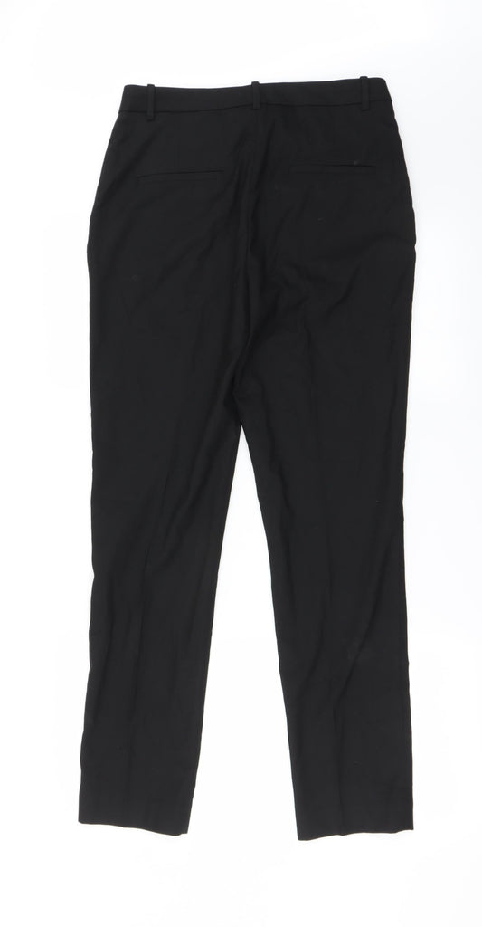 H&M Womens Black Trousers Size 10 L26 in