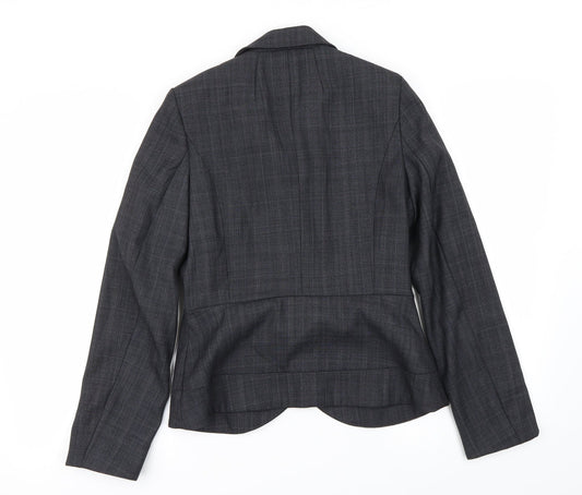 Zara Womens Grey Jacket Blazer Size 6