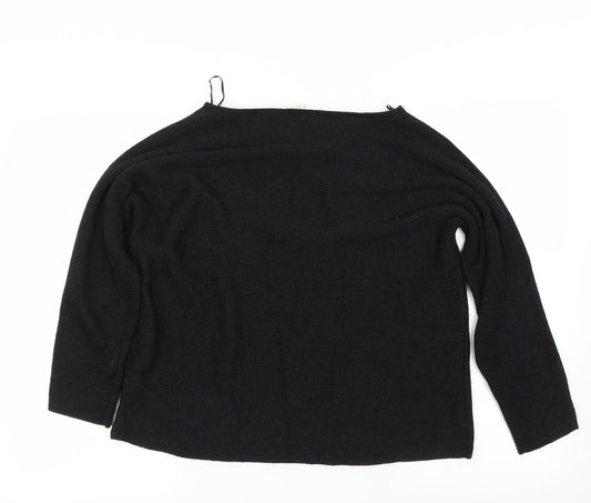 H&M Womens Black Pullover Jumper Size S