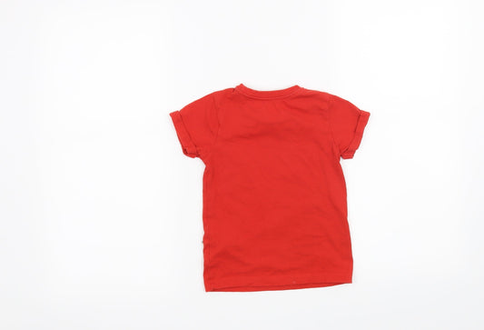 Mothercare Boys Red Basic T-Shirt Size 3 Years - Rockies Valley