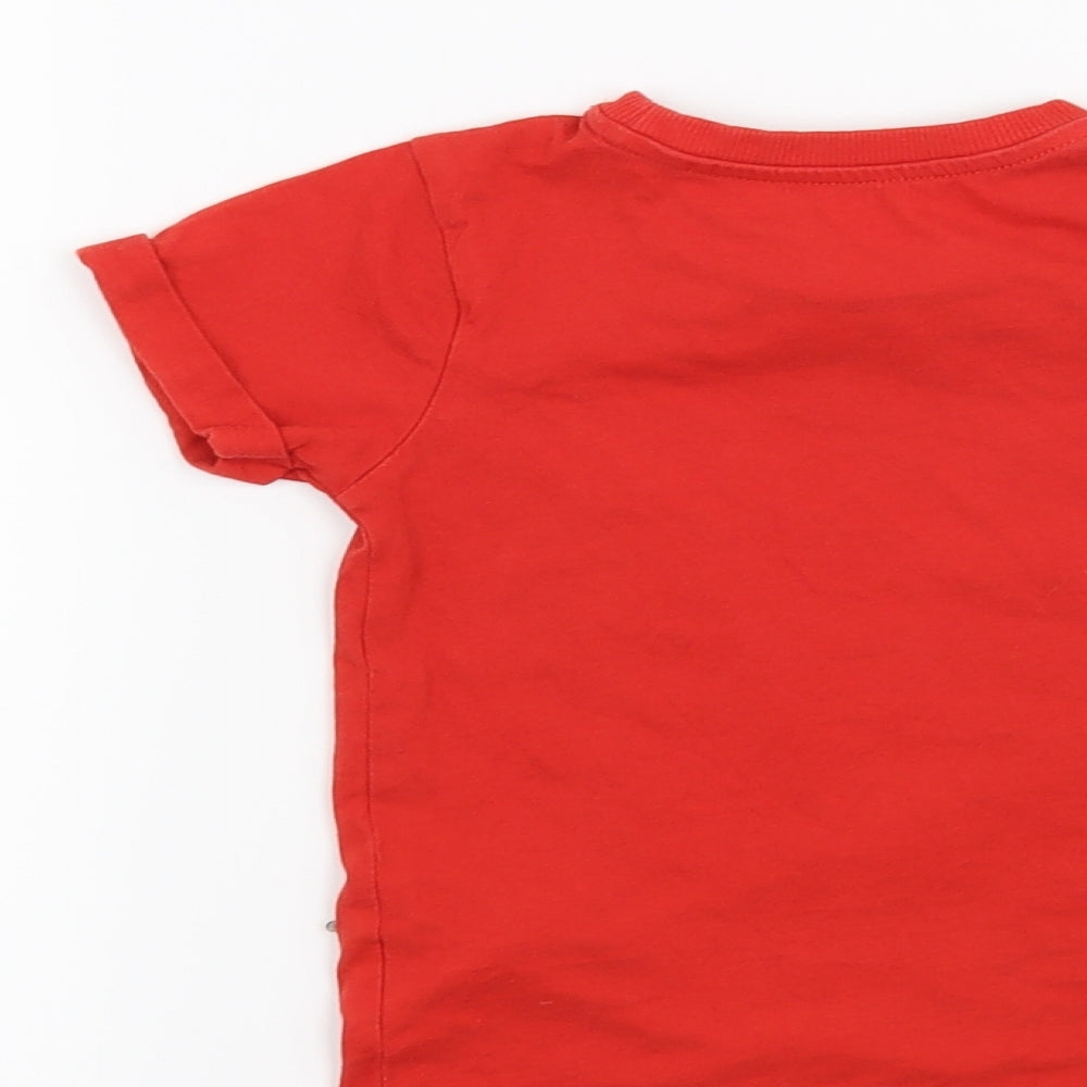 Mothercare Boys Red Basic T-Shirt Size 3 Years - Rockies Valley