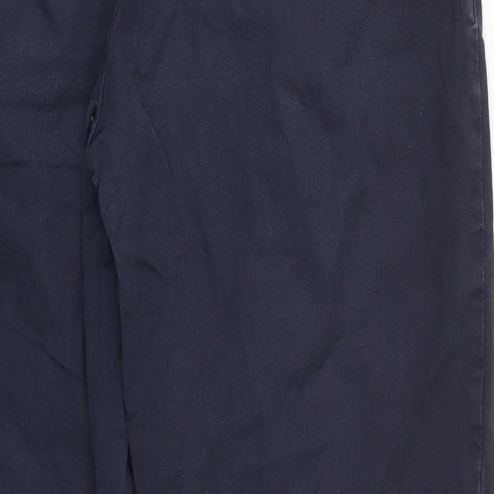 Wallis Womens Blue Trousers Size 10 L27 in