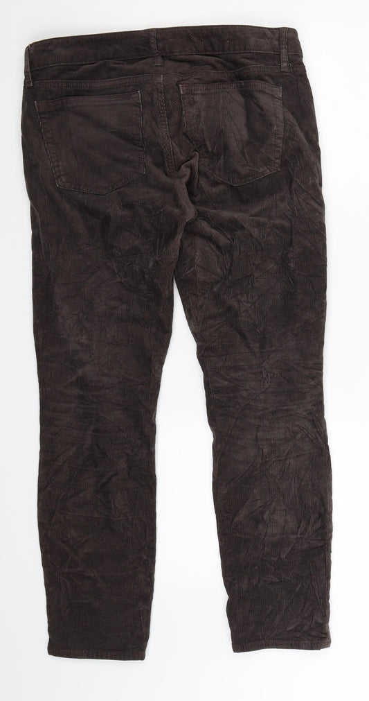 Gap Womens Grey Corduroy Jegging Trousers Size 32 in L27 in