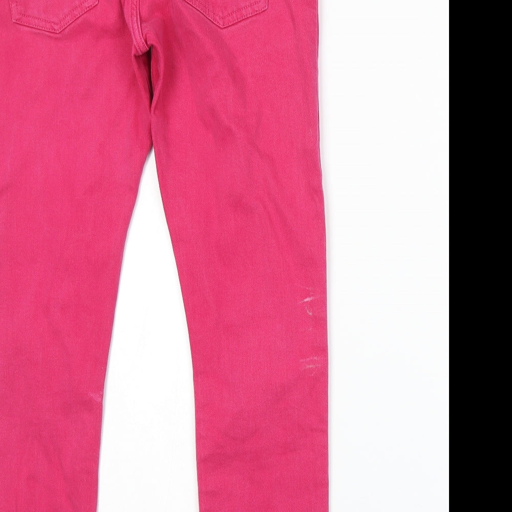 H&M Womens Pink Skinny Jeans Size 10 L24 in