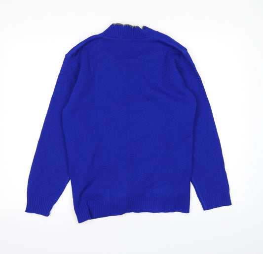 Lady Ice Womens Blue Pullover Jumper Size M