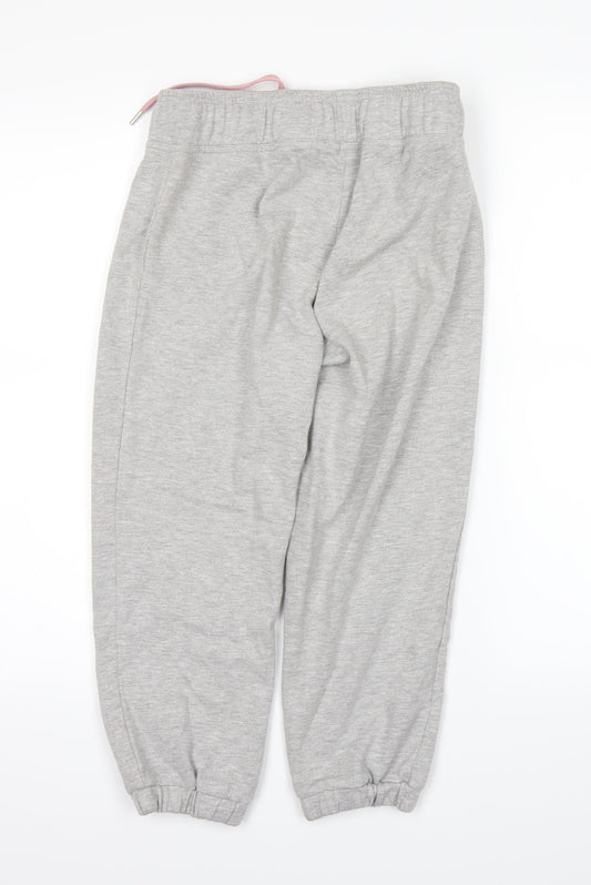 Very Womens Grey Sweatpants Trousers Size 8 L20 in