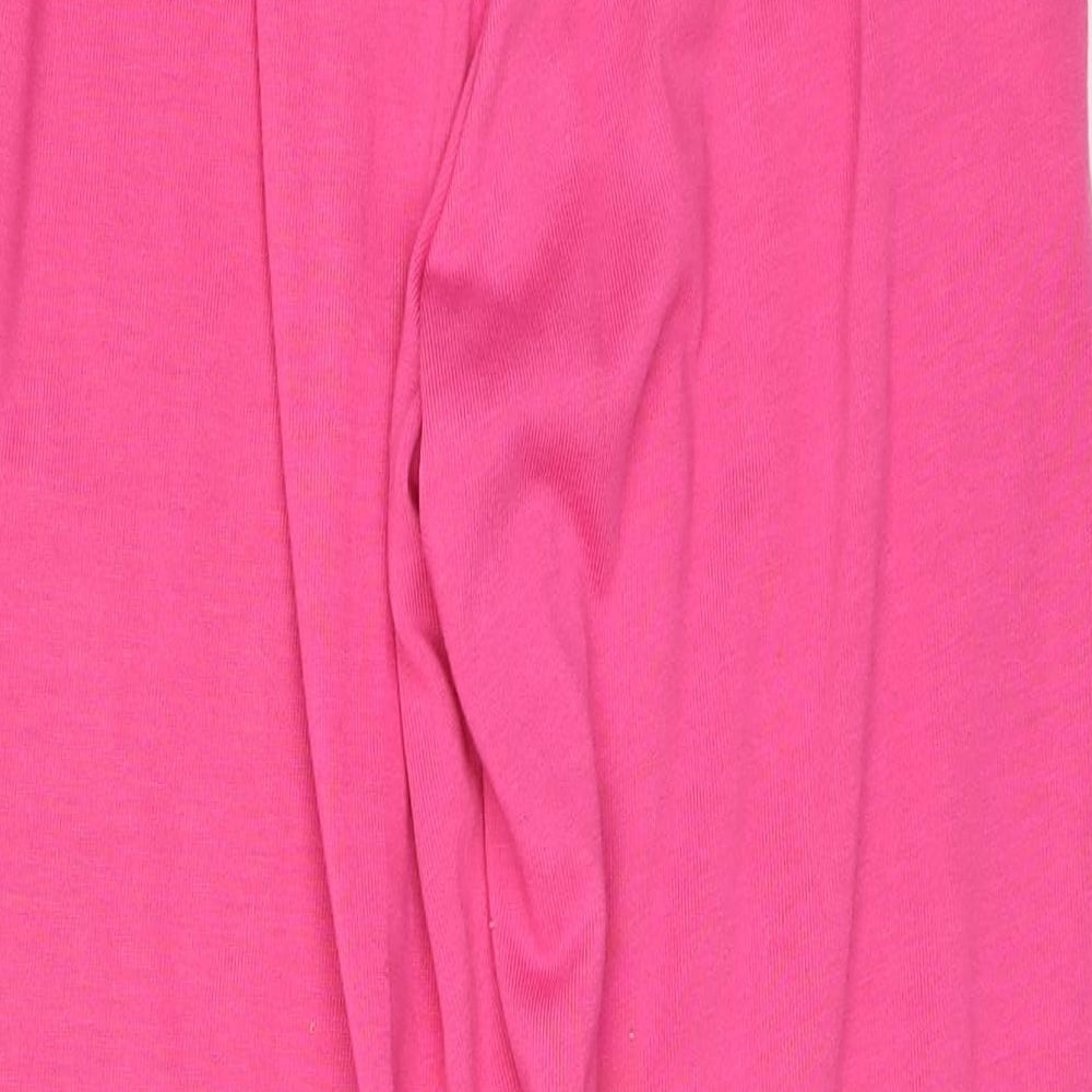 Reebok Womens Pink Sweatpants Trousers Size S L24 in