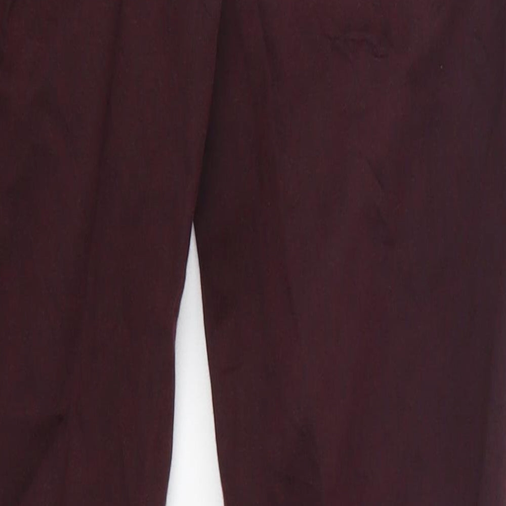 Topshop Womens Purple Denim Skinny Jeans Size 28 in L28 in