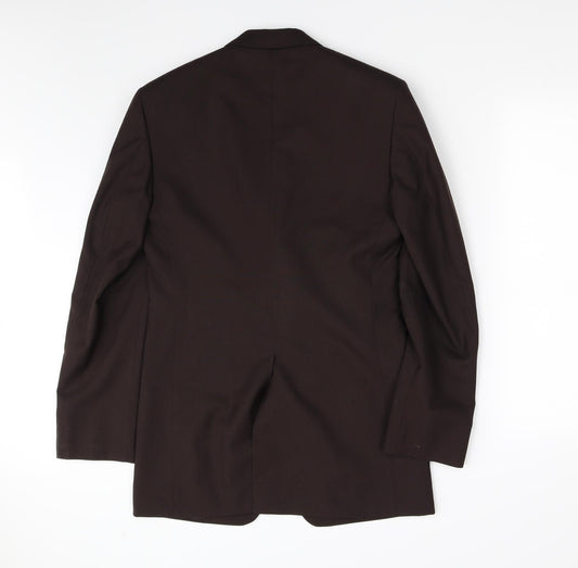 Coleman & Son Womens Brown Jacket Size L