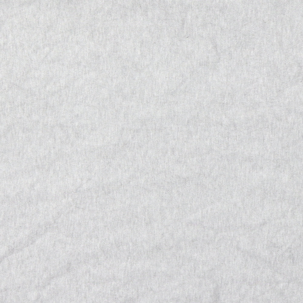 Brand and care label for Preworn women’s grey jumper, size M