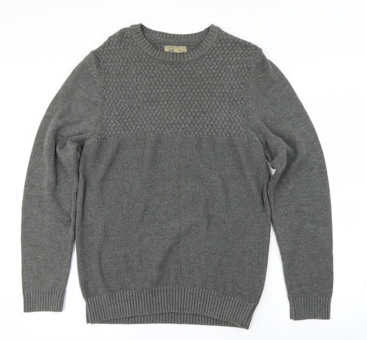 NEXT Mens Grey Pullover Jumper Size M