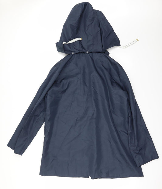 Anne De Lancay Womens Blue Jacket Size L