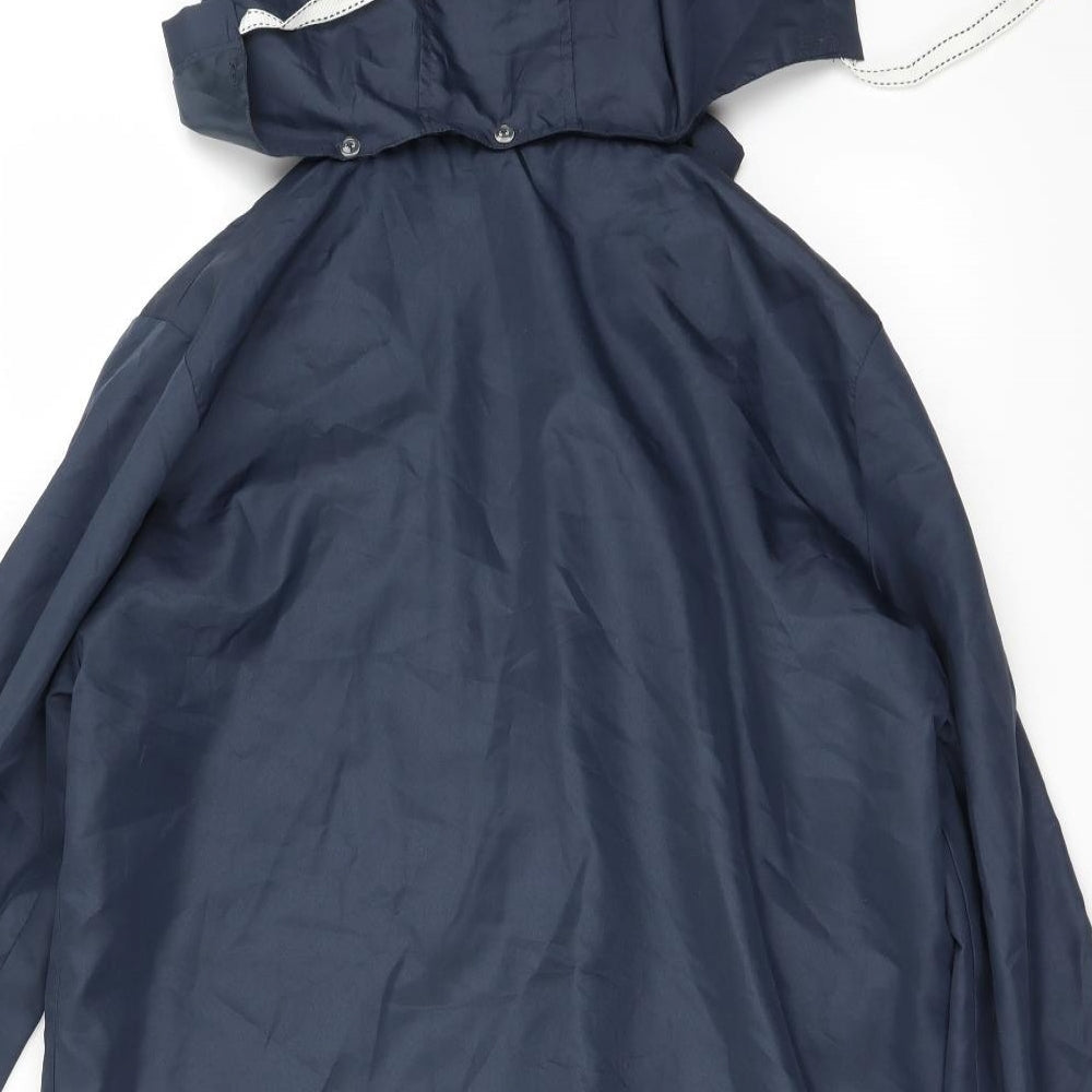 Anne De Lancay Womens Blue Jacket Size L