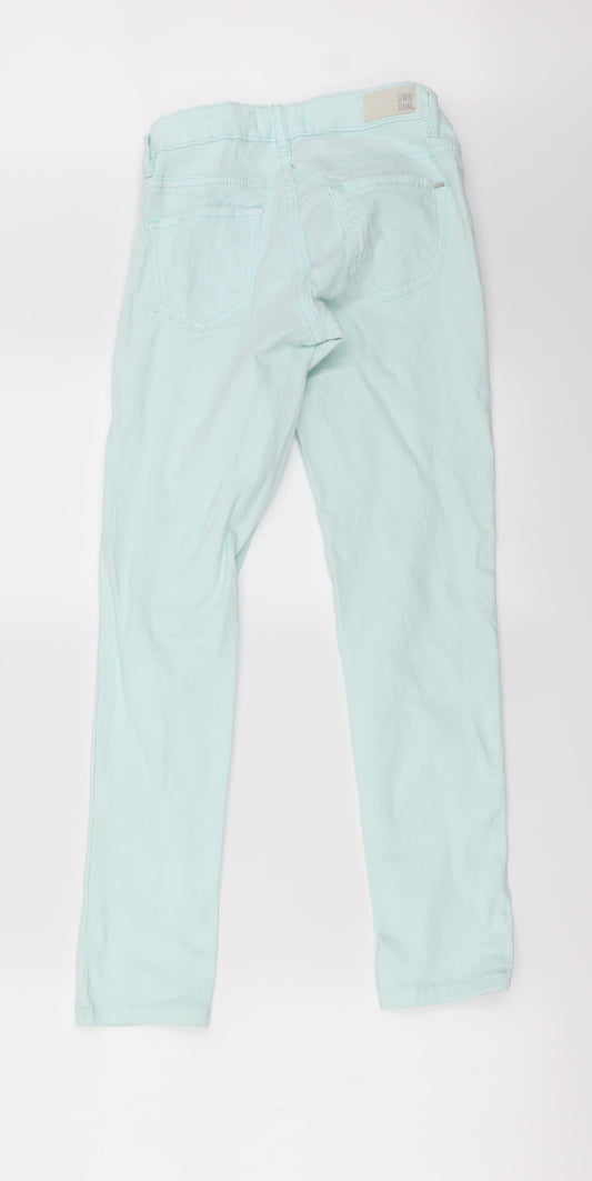 Gap Girls Green Ikat Skinny Jeans Size 10 Years